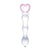 Glas - Sweetheart Glass Dildo 8" (Pink/Clear) Glass Dildo (Non Vibration) 4890808238639 CherryAffairs