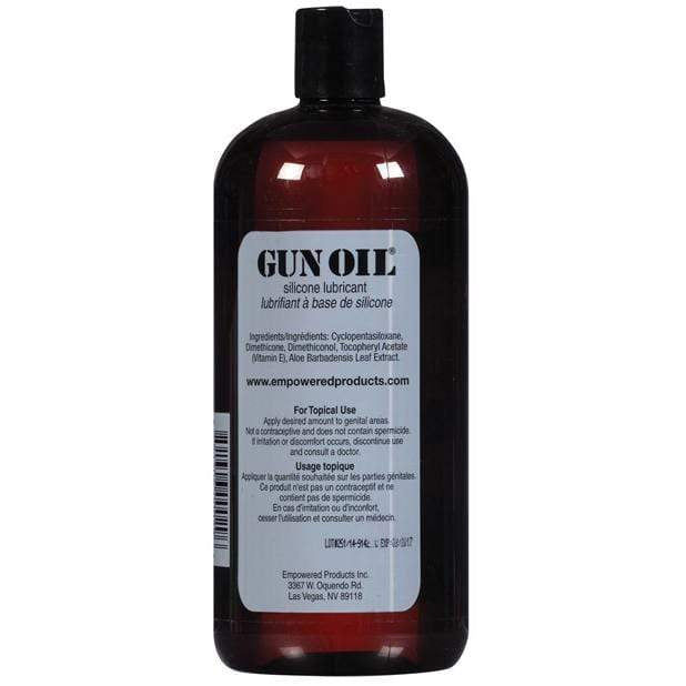 Gun Oil - Silicone Lubricant 16oz Lube (Silicone Based) 293466285 CherryAffairs