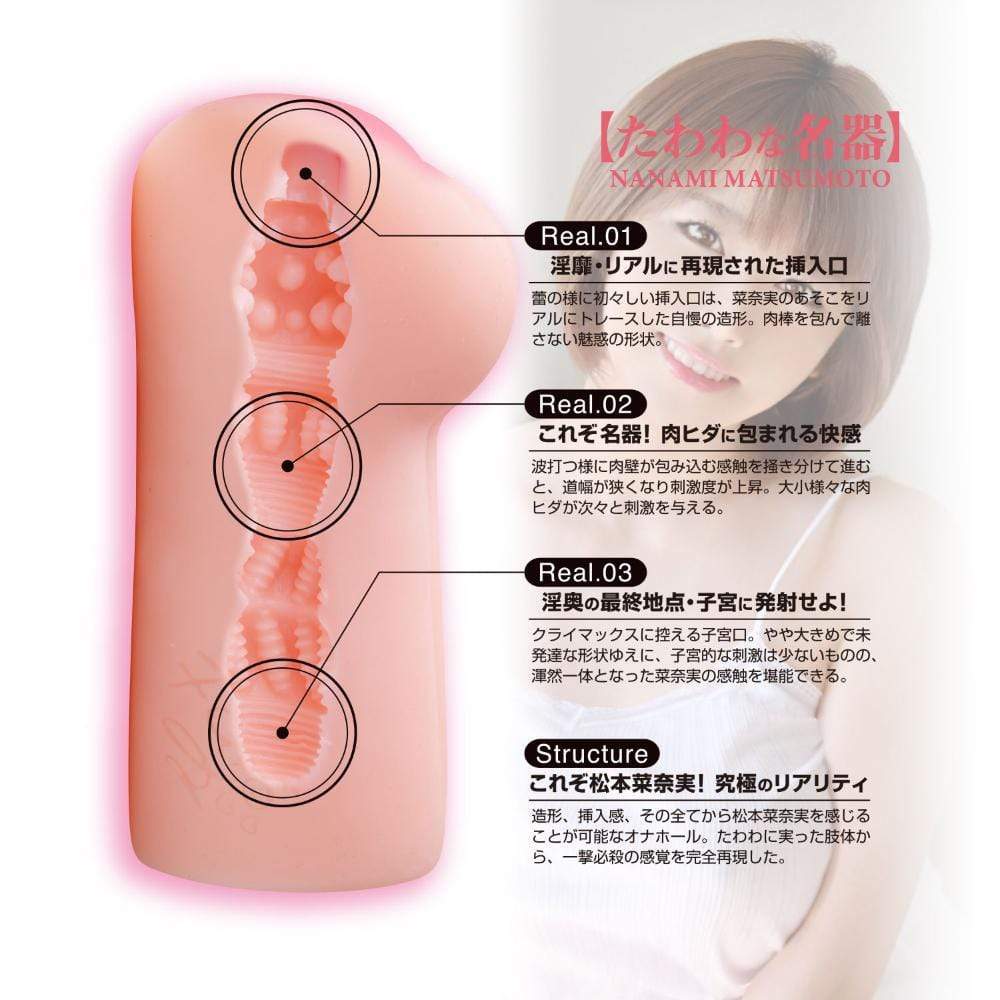 HMP - Complete Reproduction Breasts Goddess Matsumoto Nanmi Onahole (Beige) Masturbator Vagina (Non Vibration) 4571355631660 CherryAffairs