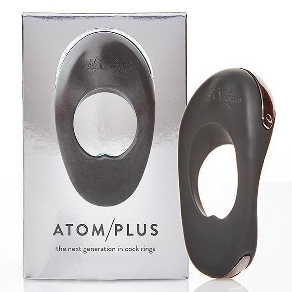 Hot Octopuss - Atom Plus Rechargeable Silicone Cock Ring (Black) Silicone Cock Ring (Vibration) Rechargeable Singapore