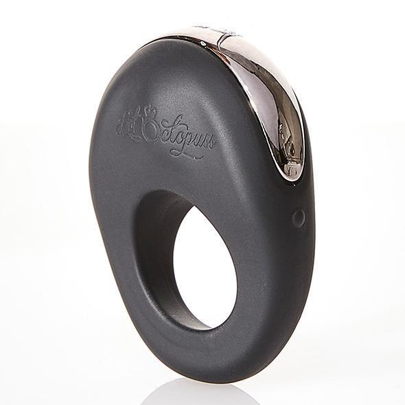 Hot Octopuss - Atom Rechargeable Silicone Cock Ring (Black) Silicone Cock Ring (Vibration) Rechargeable Durio Asia