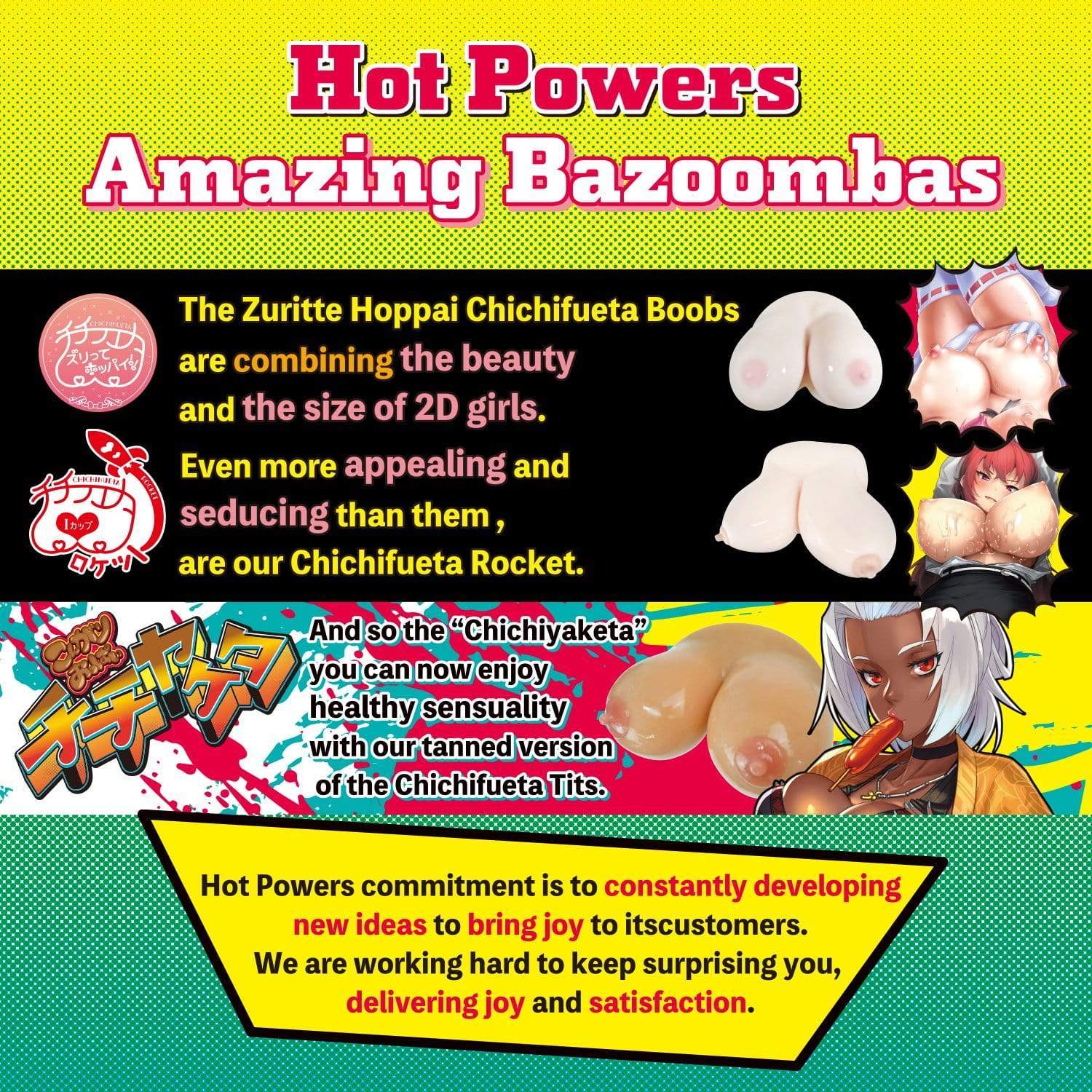 Hot Powers - Tanned Dark Big Boobs Chichiyaketa Oni Cup 4.5kg (Beige) Masturbator Breast (Non Vibration) 319731322 CherryAffairs