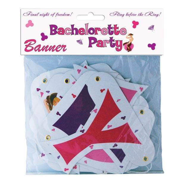 Hott Products - Bachelorette Party Letter Banner (Multi Colour) Bachelorette Party Novelties Durio Asia