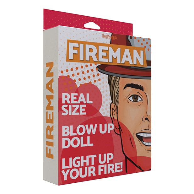 Hott Products - Inflatable Party Blow Up Doll Real Size Fireman (Beige) Doll 818631033355 CherryAffairs