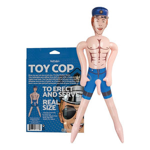 Hott Products - Inflatable Party Blow Up Doll Real Size Toy Cop (Beige) Doll 818631033362 CherryAffairs