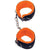 Icon Brands - Orange Is The New Black Furry Love Cuffs Adjustable Ankle Cuffs (Black) Hand/Leg Cuffs - CherryAffairs Singapore