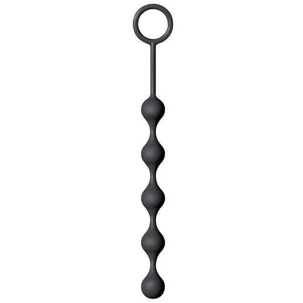 Icon Brands - S Drops Silicone Anal Beads (Black) Anal Beads (Non Vibration) Durio Asia