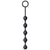 Icon Brands - S Drops Silicone Anal Beads (Black) Anal Beads (Non Vibration) Durio Asia