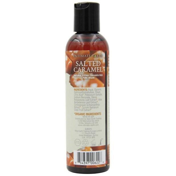 Intimate Earth - Lubricant Salted Caramel 120 ml (Orange) Lube (Water Based) - CherryAffairs Singapore