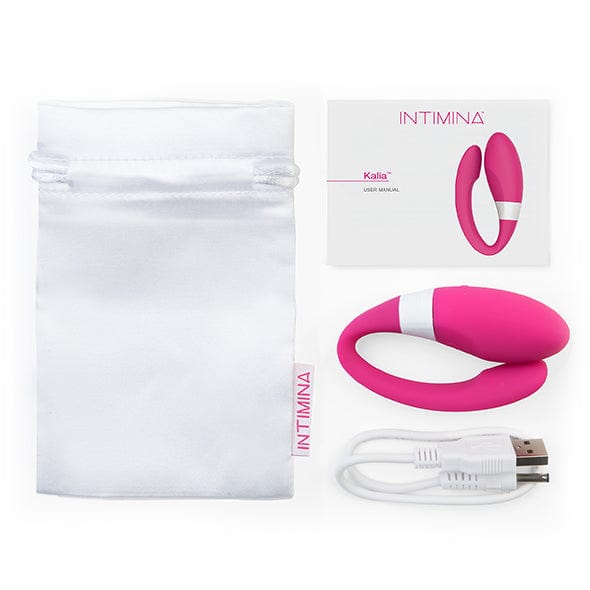 Intimina - Kalia Couples Massager Vibrator (Pink) Couple's Massager (Vibration) Rechargeable ITM1003 CherryAffairs