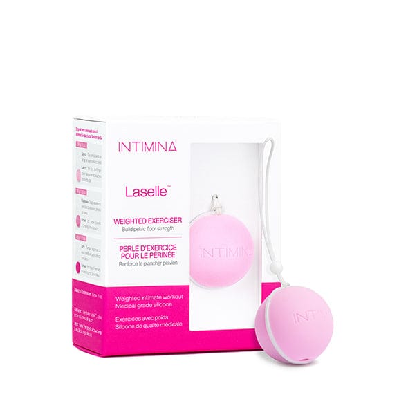 Intimina - Laselle Weighted Kegel Exerciser 28g (Pink) Kegel Balls (Non Vibration) 626137235 CherryAffairs