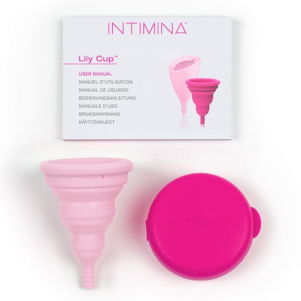 Intimina - Lily Compact Cup A Collapsible Menstrual Cup (Pink) Menstrual Cup 7350075020308 CherryAffairs
