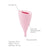 Intimina - Lily Cup A Ultra Smooth Menstrual Cup (Pink) Menstrual Cup 7350022276406 CherryAffairs