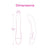 Intimina - Raya Personal Massager G Spot Vibrator (Pink) G Spot Dildo (Vibration) Non Rechargeable 626137321 CherryAffairs