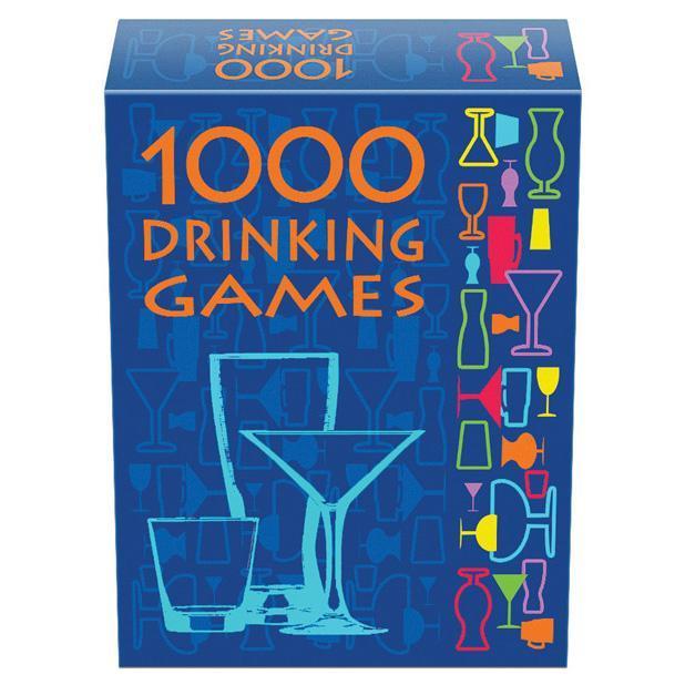 Kheper Games - 1000 Drinking Card Games (Blue) Games Singapore