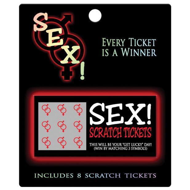 Kheper Games - 8 Sex! Scratch Tickets (Black) Games Durio Asia