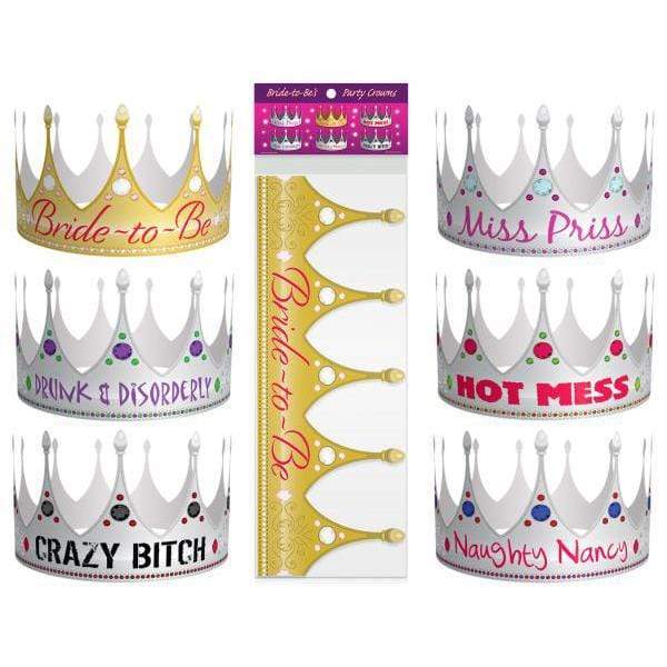 Kheper Games - Bride To Be Party Crowns Bachelorette Party Novelties 324167683 CherryAffairs