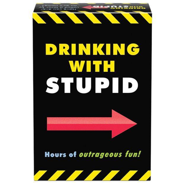 Kheper Games - Drinking with Stupid Drinking Game (Black) Games Durio Asia