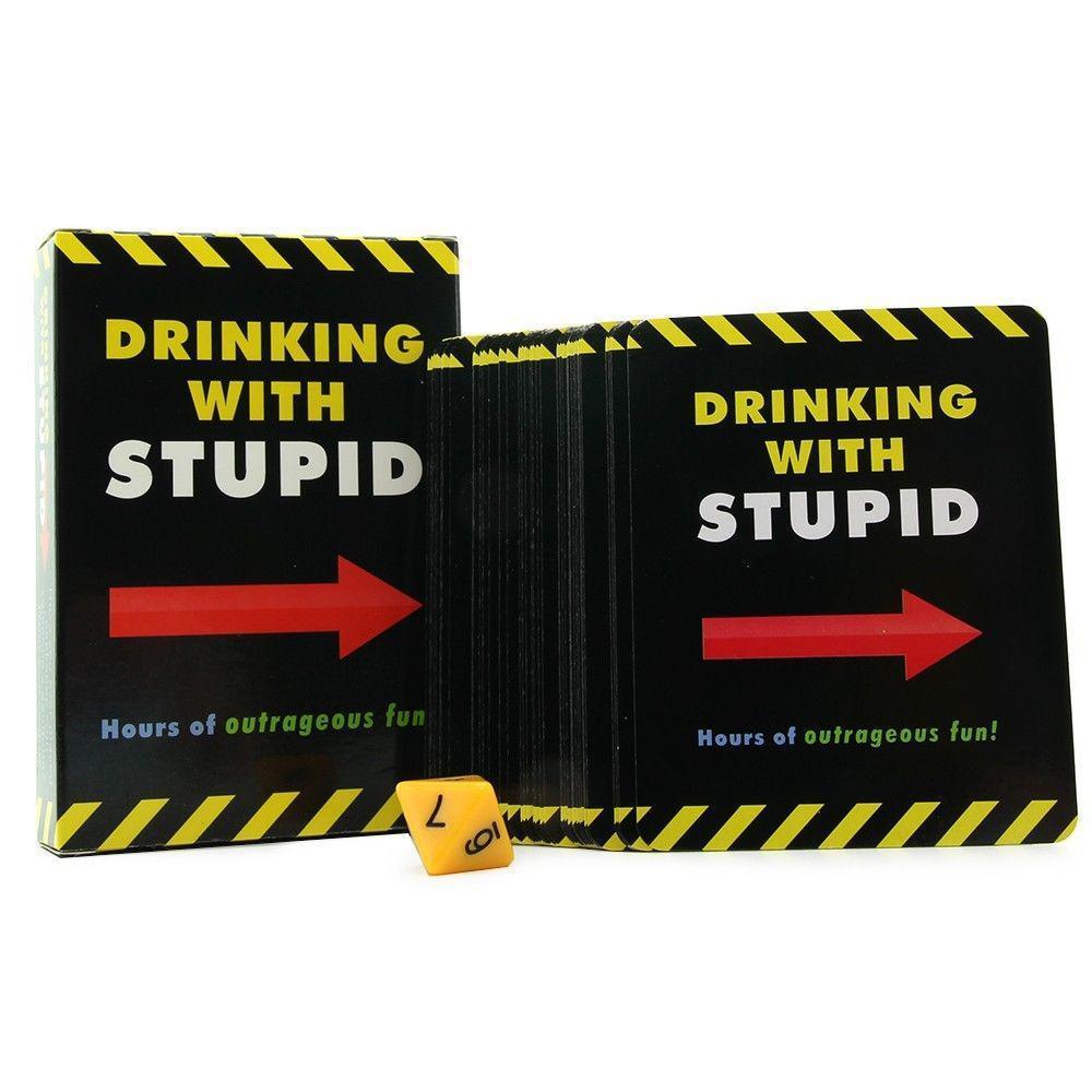 Kheper Games - Drinking with Stupid Drinking Game (Black) Games Singapore