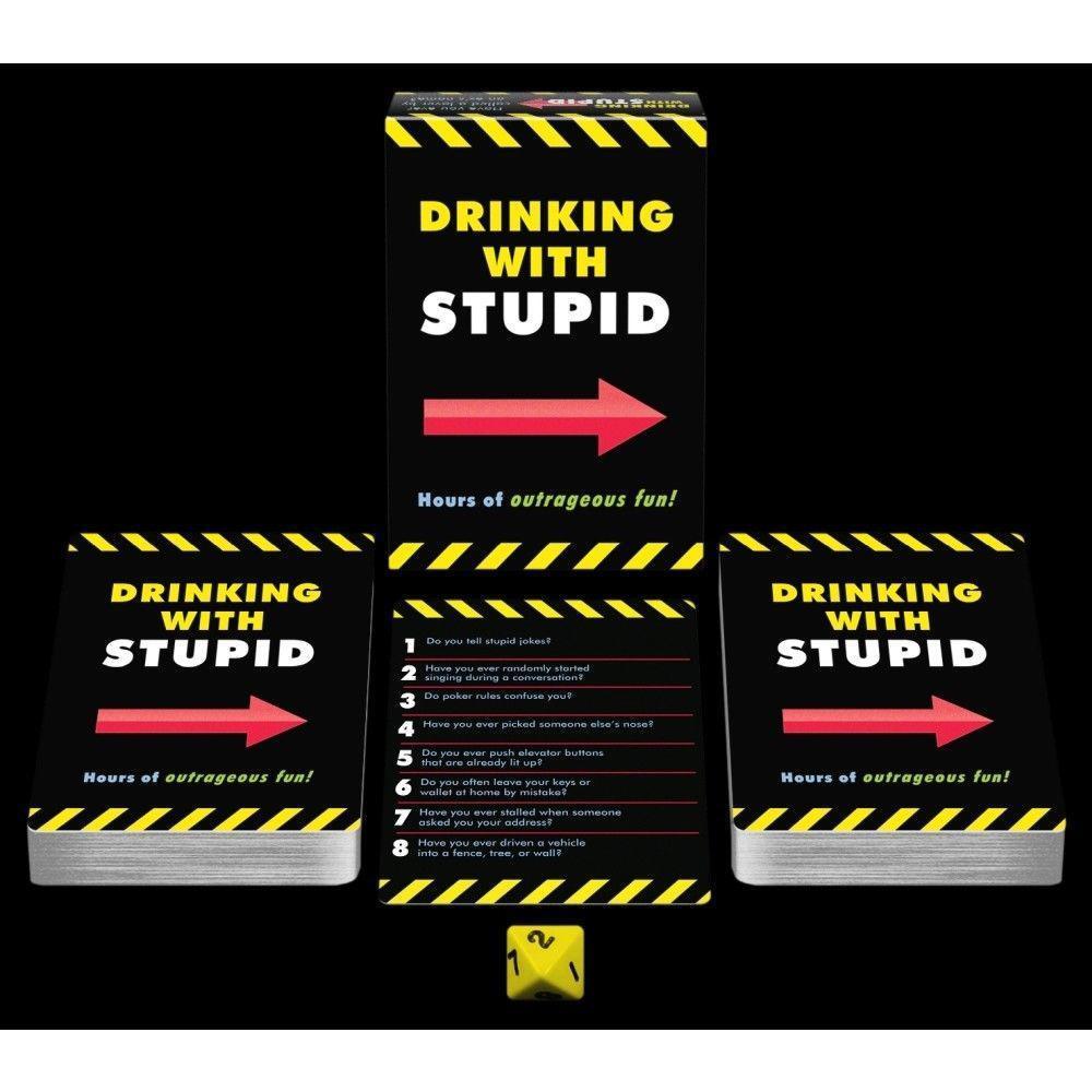 Kheper Games - Drinking with Stupid Drinking Game (Black) Games Singapore