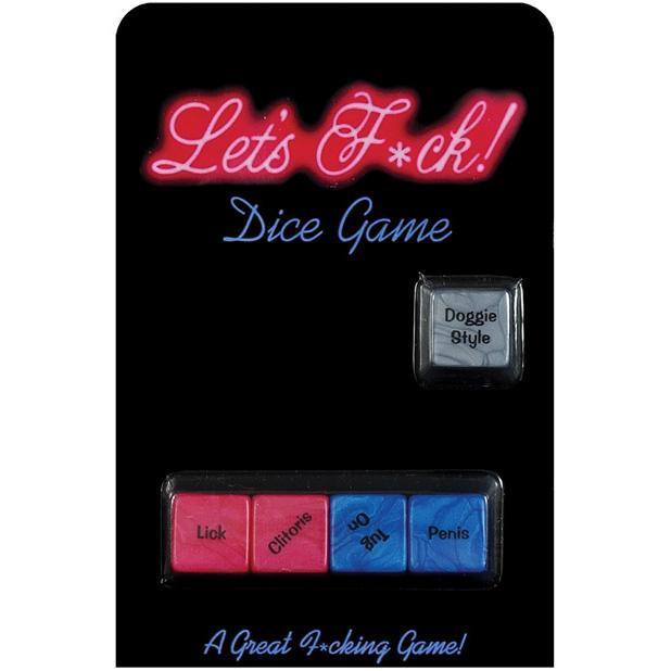 Kheper Games - Let's F*ck Dice Game (Multi Colour) Games Durio Asia