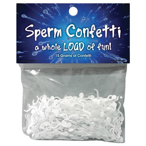 Kheper Games - Sperm Confetti 15g (White) Bachelorette Party Novelties Durio Asia