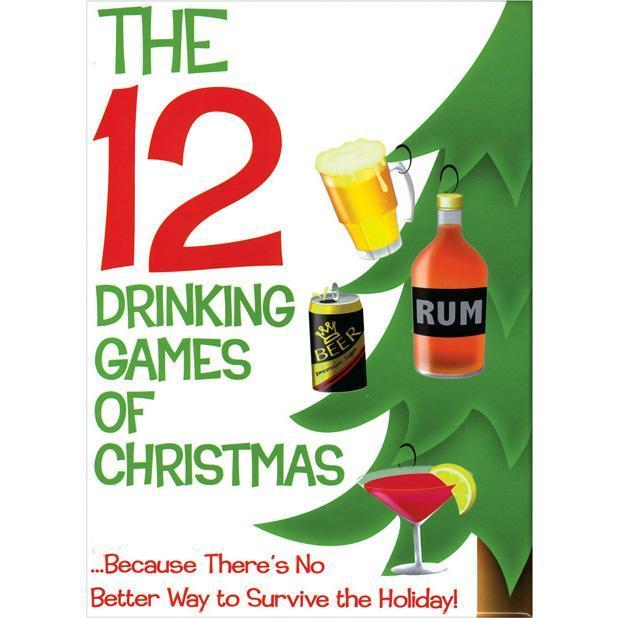 Kheper Games - The 12 Drinking Games of Christmas (White) Games Durio Asia