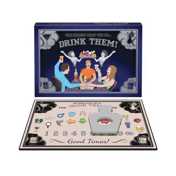 Kheper Games - The Spirits Want You to Drink Them Board Game (Black) Games Durio Asia