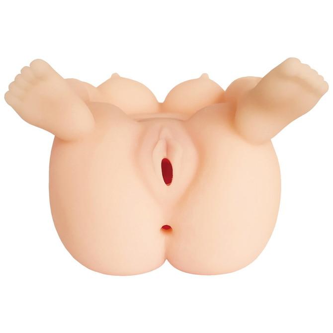 KMP - Restraint Pose Kaguya Shibari Vagina and Anal Double Onahole (Beige) Masturbator Vagina (Non Vibration) 4589411376882 CherryAffairs