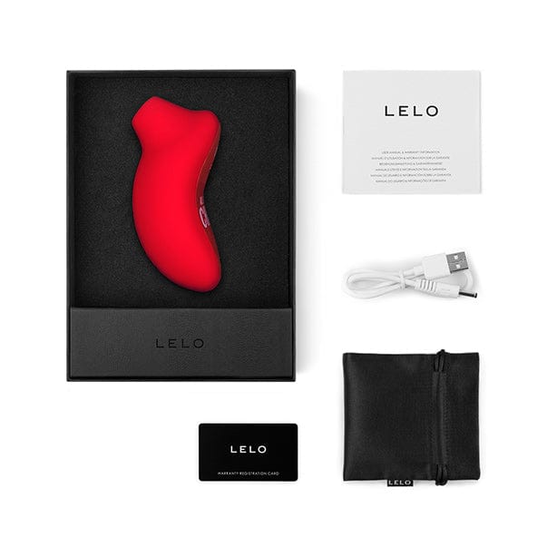 LELO - Diesel Sona Cruise Vibrating Clit Massager (Red) Clit Massager (Vibration) Rechargeable 7350075028687 CherryAffairs