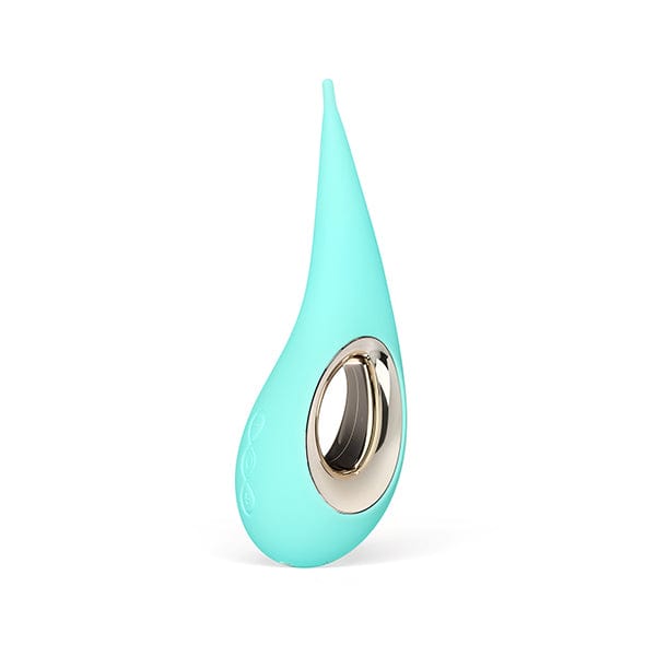 LELO - Dot External Clitoral Vibrator Pinpoint (Aqua) Clit Massager (Vibration) Rechargeable 7350075028915 CherryAffairs