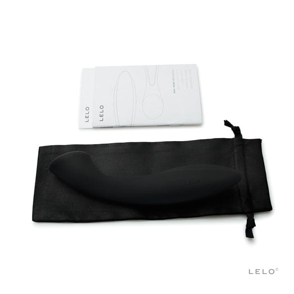 LELO - Ella G Spot Dildo Vibrator (Black) G Spot Dildo (Vibration) Rechargeable CherryAffairs