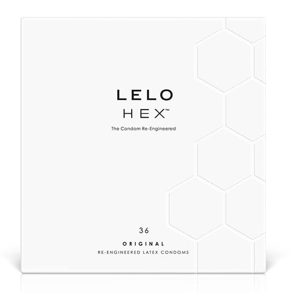 LELO - HEX Latex Condoms Original 36 Pack Condoms LL1201 CherryAffairs