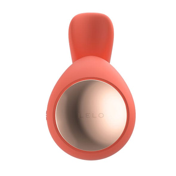 LELO - Ida Wave App-Controlled Dual Stimulation Massager Vibrator (Coral Red) Couple's Massager (Vibration) Rechargeable 7350075028670 CherryAffairs