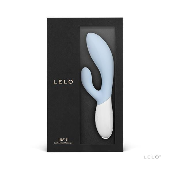 LELO - Ina 3 Rabbit Vibrator (Seafoam) Rabbit Dildo (Vibration) Rechargeable 7350075028311 CherryAffairs