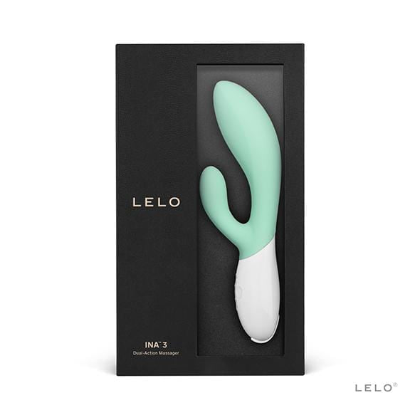 LELO - Ina 3 Rabbit Vibrator (Seaweed) Rabbit Dildo (Vibration) Rechargeable 7350075028304 CherryAffairs