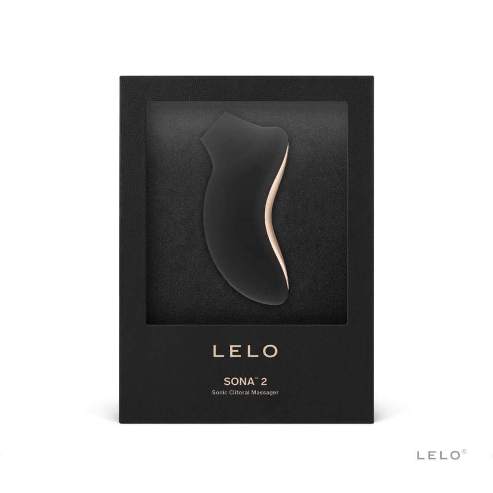 LELO - Sona 2 Clit Massager (Black) Clit Massager (Vibration) Rechargeable