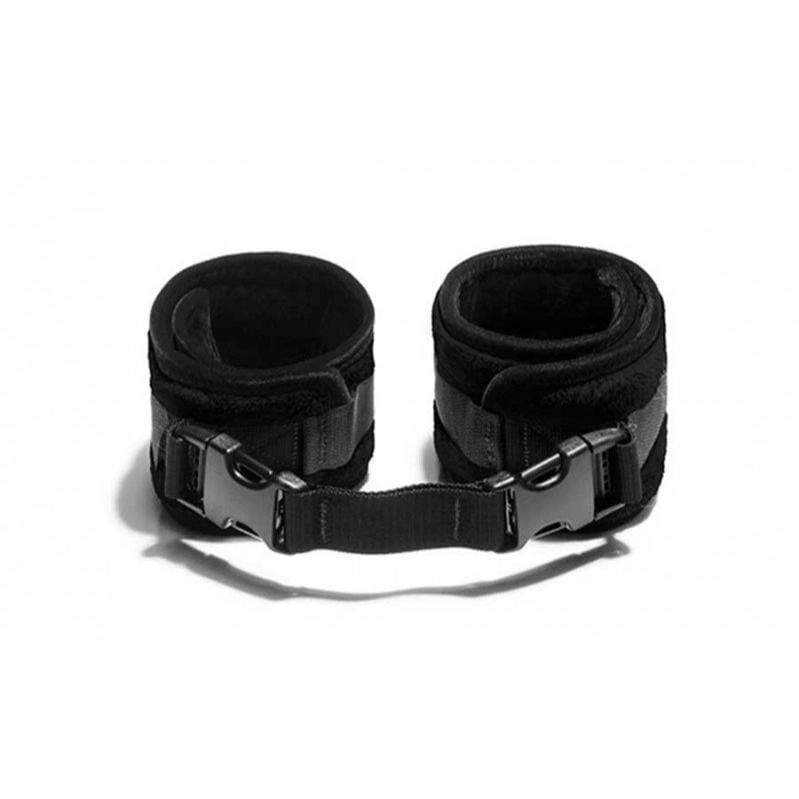 Liberator - Bed Buckler Tether and Cuff Restraint System (Black) Bed Restraint 845628023273 CherryAffairs
