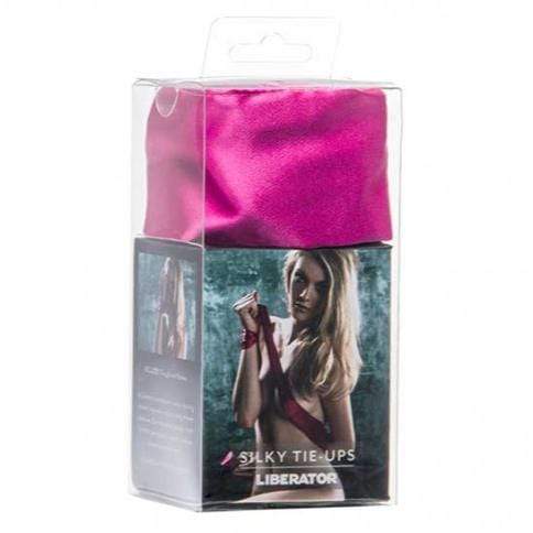 Liberator - Silky Satin Bondage Tie Ups (Pink) BDSM (Others) 845628025604 CherryAffairs