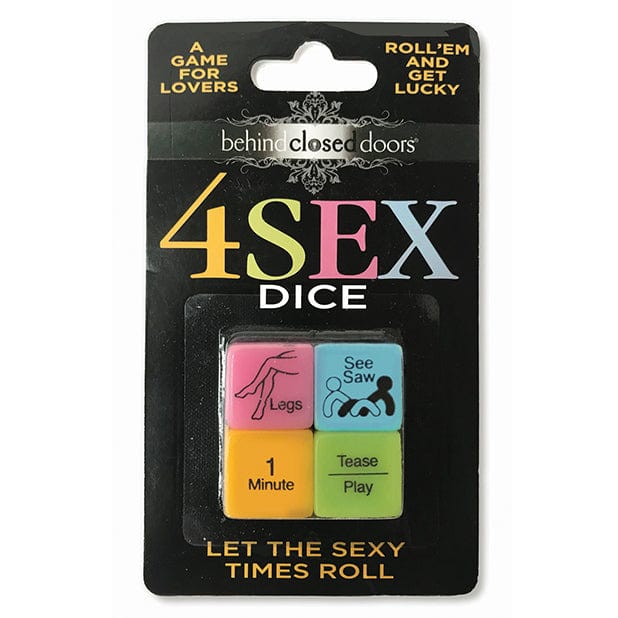 Little Genie - Behind Closed Doors Couple 4 Sex Dice Game Games 685634102414 CherryAffairs