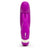 Love Honey - Happy Rabbit Mini G Spot Clitoral Curve Vibrator (Purple) Non Realistic Dildo w/o suction cup (Vibration) Rechargeable 5060779237293 CherryAffairs