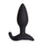 Lovense - Hush 2 App-Controlled Silicone Butt Plug 1.5" (Black) Anal Plug (Vibration) Rechargeable 714449810686 CherryAffairs