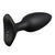 Lovense - Hush 2 App-Controlled Silicone Butt Plug 1.75" (Black) Anal Plug (Vibration) Rechargeable 728360599810 CherryAffairs