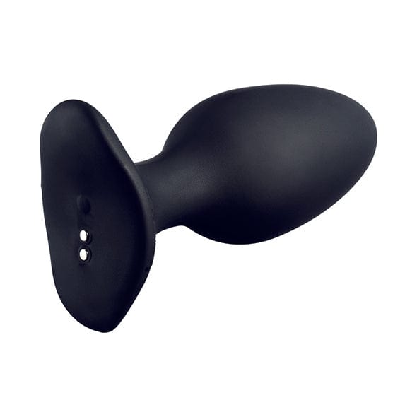 Lovense - Hush 2 App-Controlled Silicone Butt Plug 2.25" (Black) Anal Plug (Vibration) Rechargeable 728360599827 CherryAffairs