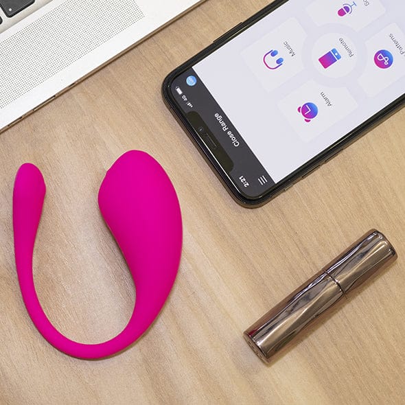 Lovense - Lush 3 App-Controlled Bullet Egg Vibrator (Pink) Wireless Remote Control Egg (Vibration) Rechargeable 728360599728 CherryAffairs