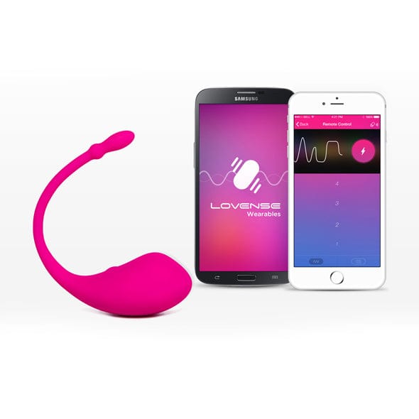 Lovense - Lush App-Controlled Bullet Egg Vibrator (Pink) Wireless Remote Control Egg (Vibration) Rechargeable 728360599575 CherryAffairs