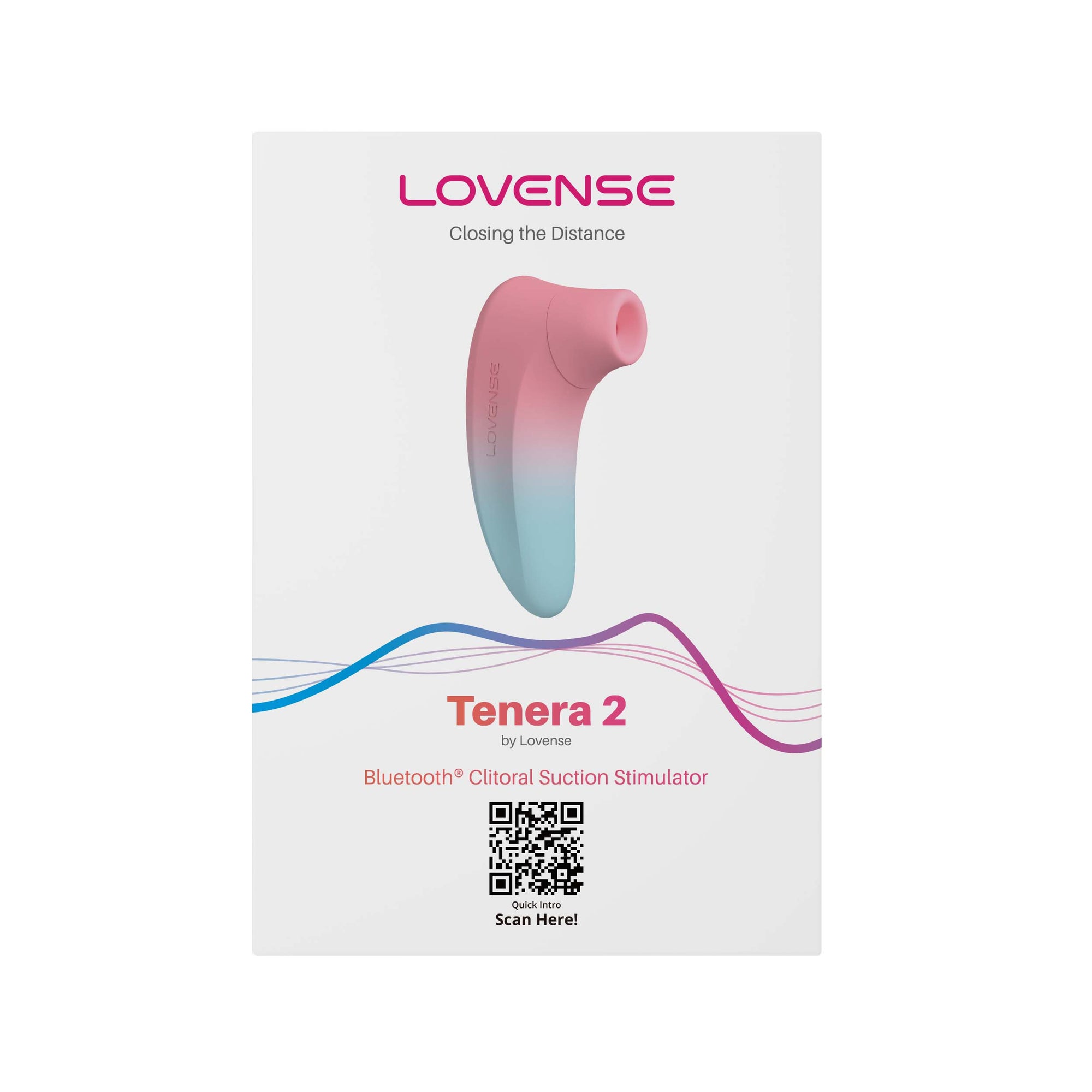 Lovense - Tenera 2 App-Controlled Clitoral Air Stimulator (Pink/Blue) LOS1055 CherryAffairs