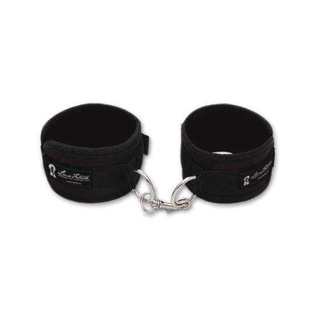Lux Fetish - Quality Love Cuffs (Black) Hand/Leg Cuffs