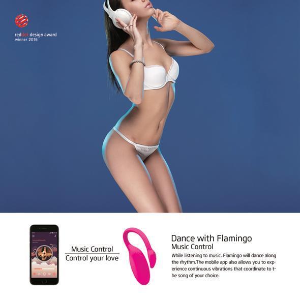 Magic Motion - Flamingo Wireless Vibrating Bullet  (Pink) Clit Massager (Vibration) Rechargeable Singapore