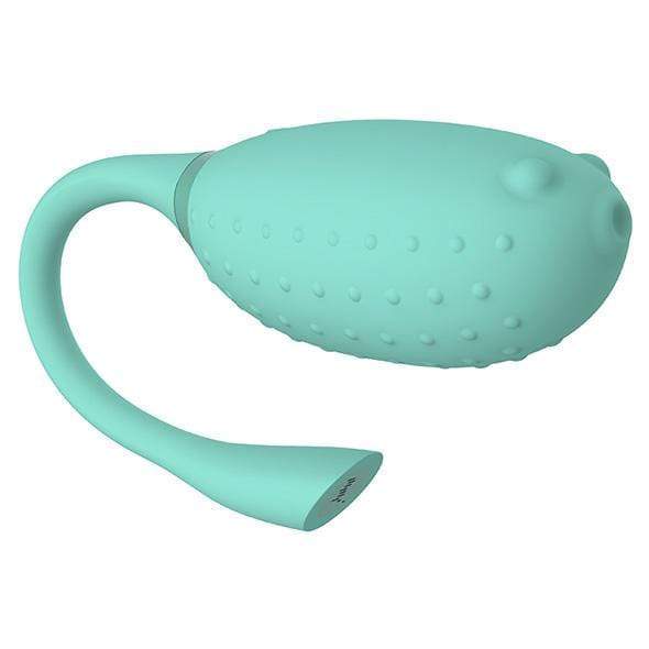 Magic Motion - Fugu App Controlled Egg Vibrator (Green) Wireless Remote Control Egg (Vibration) Rechargeable